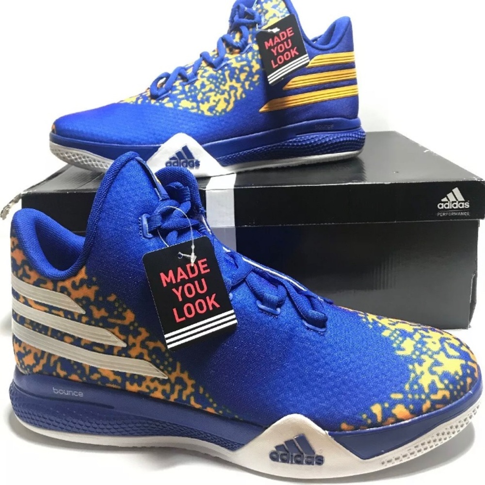 Adidas Made You Look Harrison Barnes Golden State Warriors Basketball Mens Sz 14